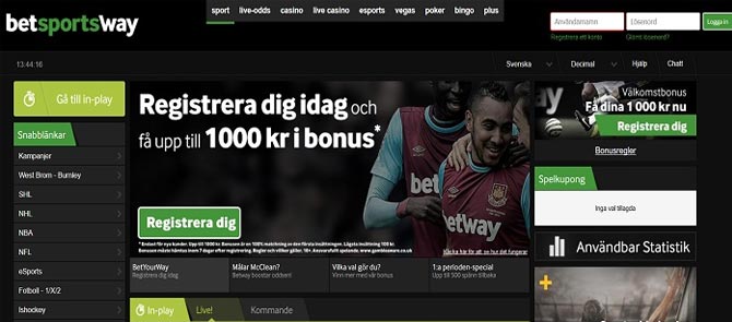 betway odds bonus